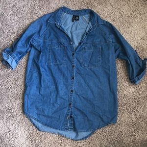 Denim Button Up Shirt